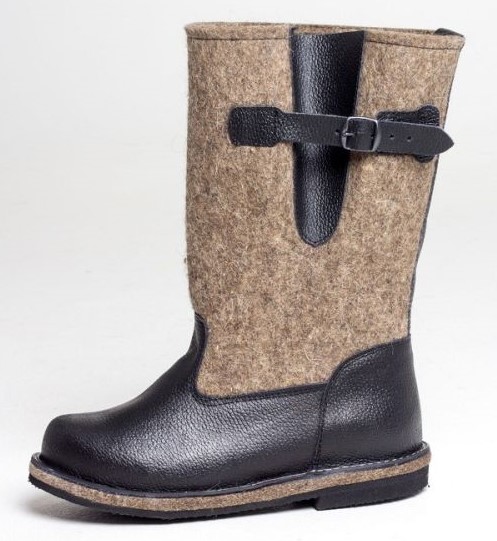 Сапоги ЛЕСНИК войлочные (черный)