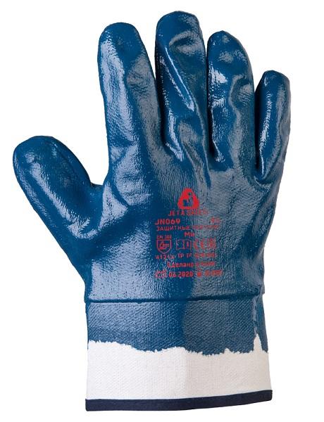 Краги JETA SAFETY JN069 c полным нитриловым покрытием