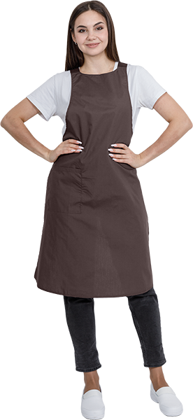 Фартук ЕВРО (коричневый)