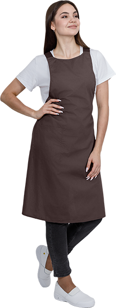 Фартук ЕВРО (коричневый)