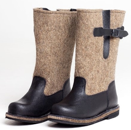 Сапоги ЛЕСНИК войлочные (черный)