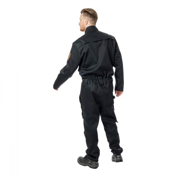 Комбинезон сварщика BRODEKS FS58-02 2 класса (черный)