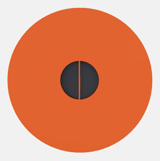 Респиратор RB-200 GREY/ORANGE с клапаном (серый/оранжевый)