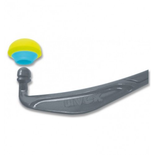 Беруши UVEX ИКС-ФОЛД на скобе (лайм/синий)