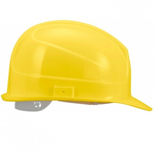 Каска защитная UVEX СУПЕР БОСС 9752120 пластиковое оголовье (желтая)