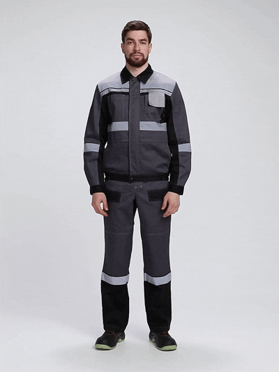 Костюм ВИВАТ-2 ПРЕМИУМ CH МВО с ПК (т.серый/черный/св.серый)