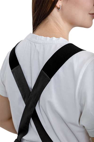 Фартук ЕВРО (черный)