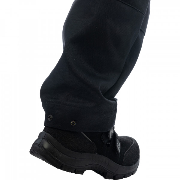 Комбинезон сварщика BRODEKS FS58-02 2 класса (черный)