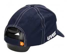 Каскетка защитная UVEX Ю-КЭП СПОРТ с длинным козырьком (т.синий)