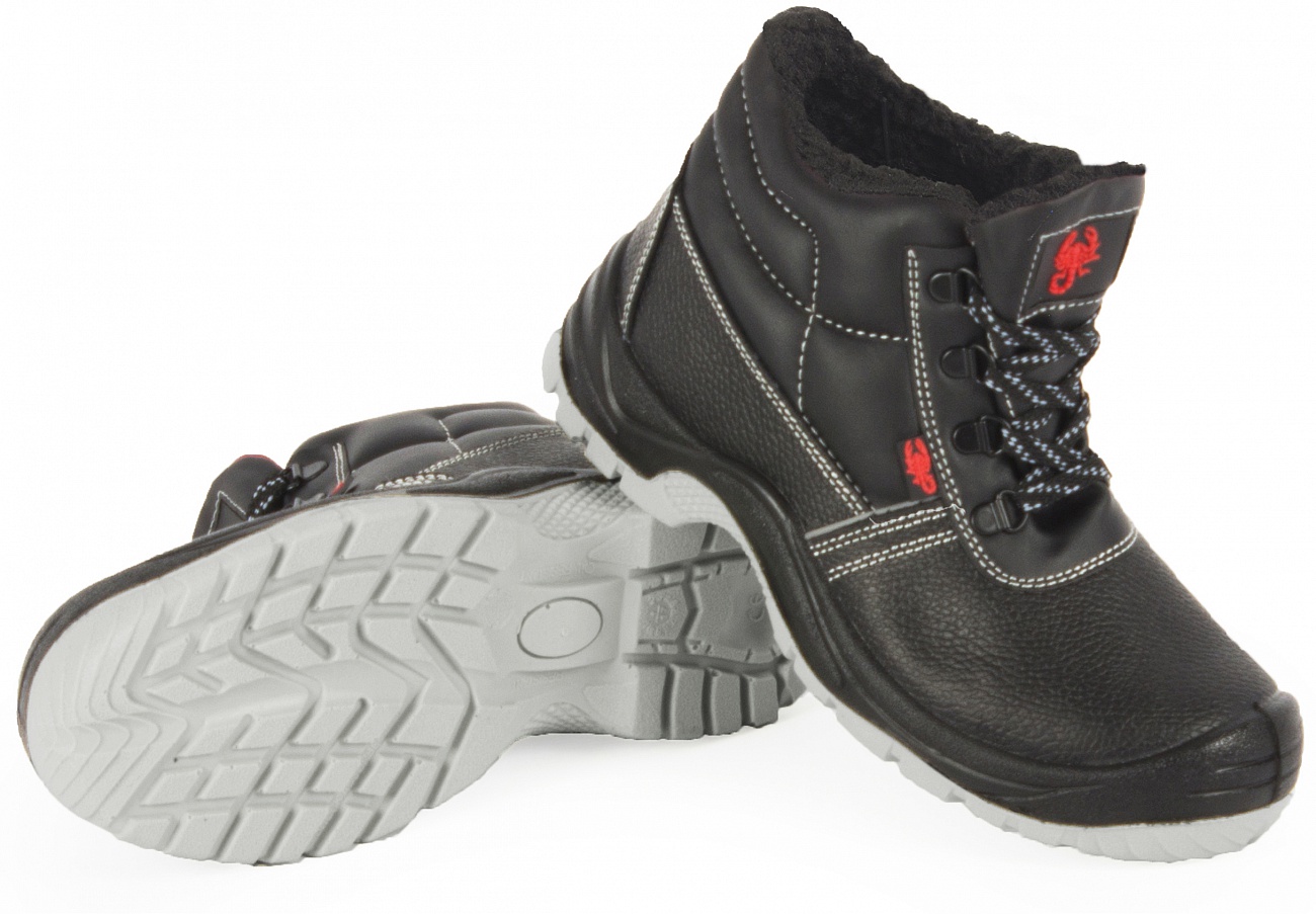 Ботинки СКОРПИОН 1201.1М ПУ/ТПУ иск.мех с МП