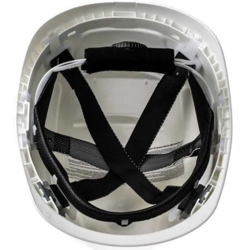 Каска защитная UVEX ФЕОС E-WR с храповиком (белый)