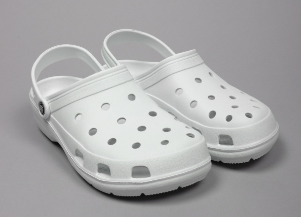 Сабо ЭВА STEP с перфорацией (белый)