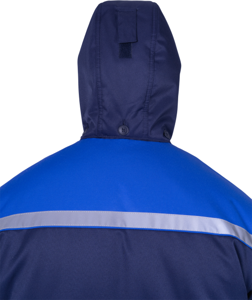 Куртка СПЕЦ зимняя (т.синий/васильковый)