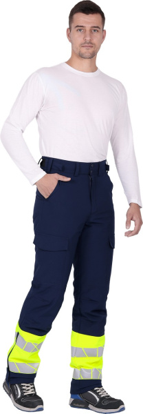 Брюки ACTIVE зимние (синий/желтый)