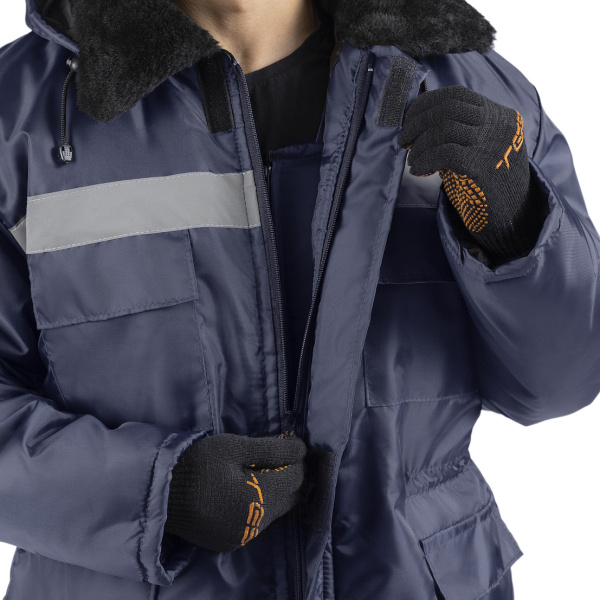 Костюм Мастер СОП с ПК утепленный 2-3 кл.защиты (т.синий)