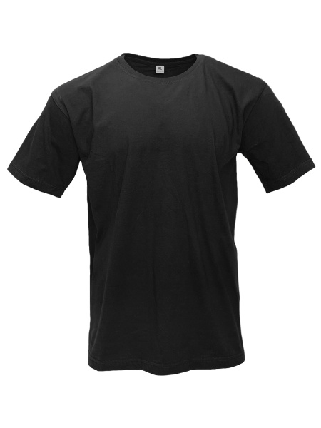 Футболка трикотажная (черный)