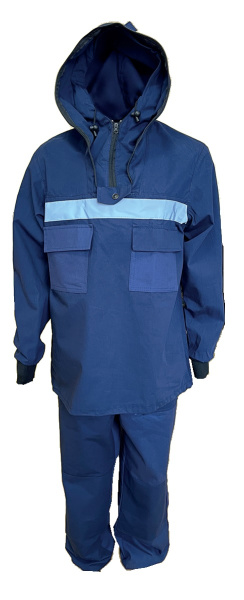Костюм ТОБОЛ-3 с антимоскитной сеткой (синий)