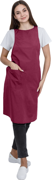 Фартук ЕВРО (бордовый)