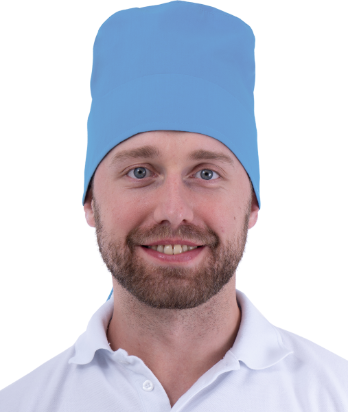 Шапочка хирурга (голубой)