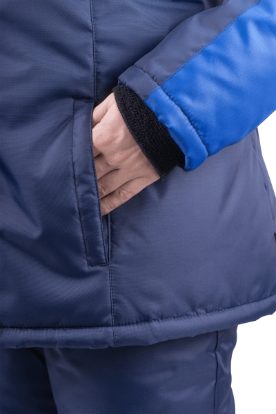 Костюм РОУД женский зимний с ПК (т.синий/василек)