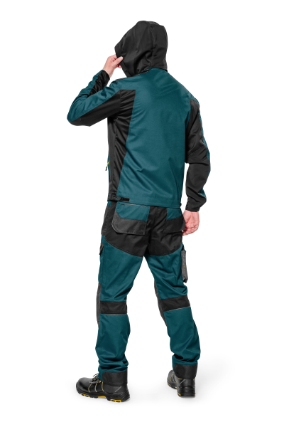 Куртка СНЕЙК (т.бирюзовый/черный)