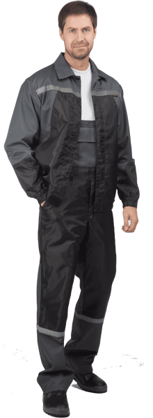 Костюм АВТОМОЙЩИК с ПК (серый)