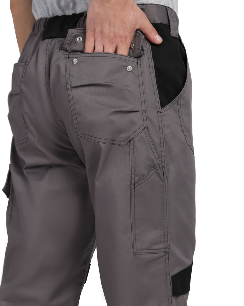 Брюки ЦИТРИН (серый/черный)