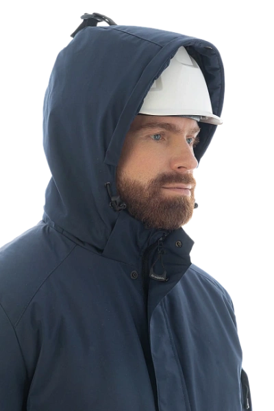 Парка Brodeks KW 204 зимняя (синий)