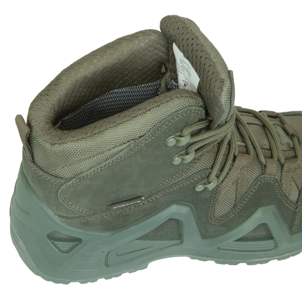 Ботинки КАБАРГА ПУ/Нитрил (олива)