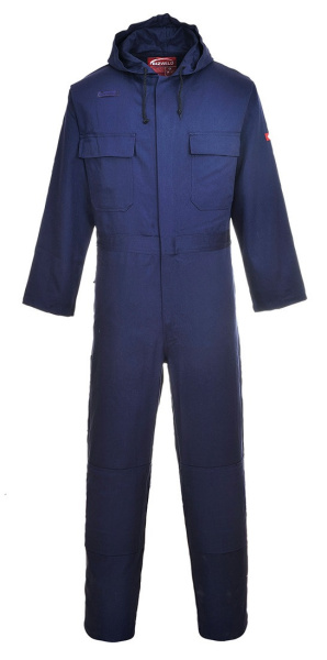 Комбинезон для сварщиков PORTWEST BIZ6 с капюшоном (т.синий)