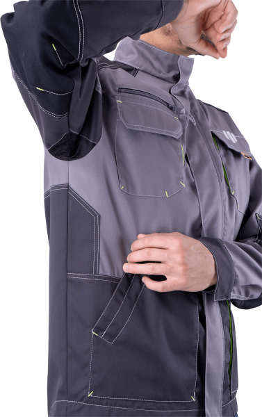 Куртка ЭДВАНС (серый/т.серый/черный)