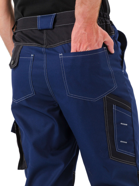 Костюм ВОЛГАРЬ с БР (т.синий/черный)