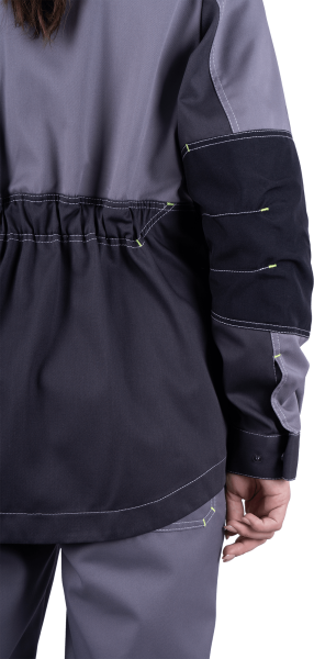 Куртка ЭДВАНС женская (серый/т.серый/черный)