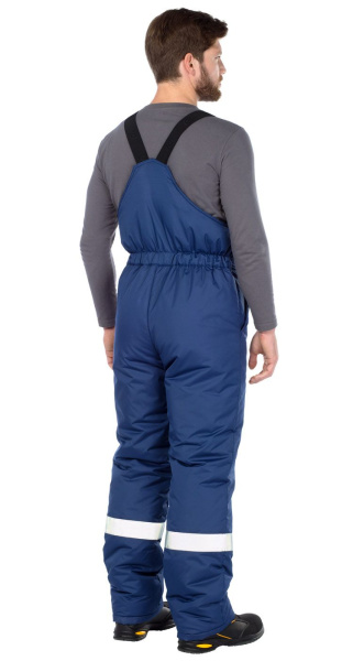 Костюм ТРАНЗИТ зимний с ПК (синий/серый)