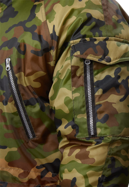 Куртка АЛЯСКА зимняя удлиненная (кмф флора)