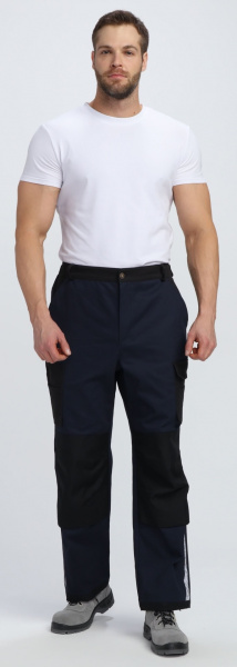 Брюки МИЛАН CH (т.синий/черный)