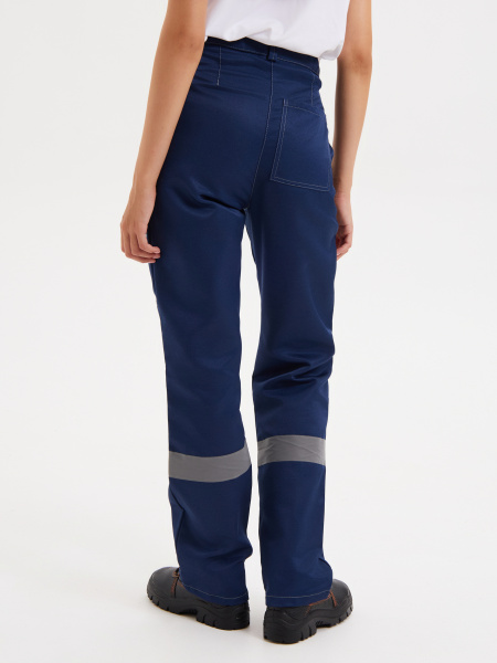 Костюм НОВА женский с БР (синий/васильковый)