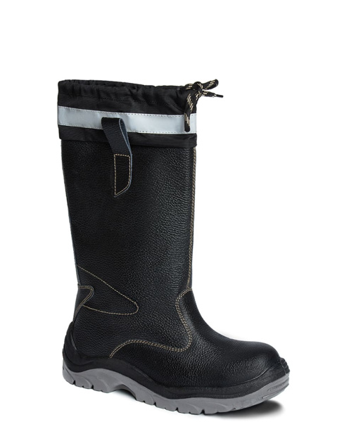 Сапоги ДОКА ПУ/ТПУ с МП и МС (черный)