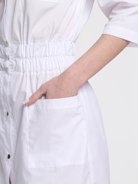 Халат MEDLINE СИМПЛ-004 женский (белый)