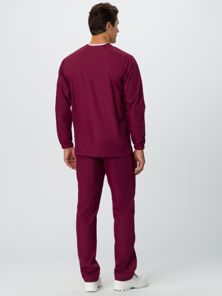 Костюм ХАССП-БАЗА с БР (бордовый)