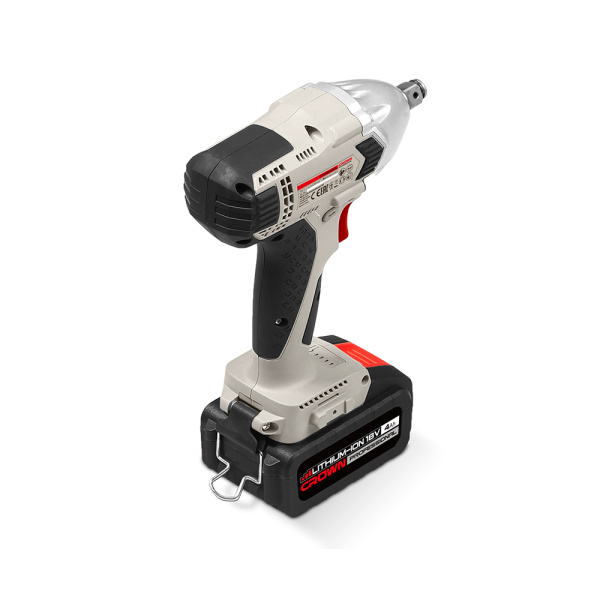 Аккумуляторный ударный гайковерт CROWN CT22016L-4 TB 20В B3+ 2х4.0Ач 280Нм