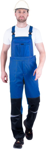 Костюм КМ-10 ЛЮКС летний с ПК (василек/т.синий)