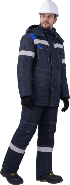 Костюм СТАРАТЕЛЬ зимний с БР (синий/василёк)