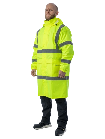 Плащ-дождевик BRODEKS KS252 сигнальный (желтый)