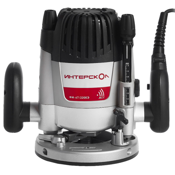Фрезер ИНТЕРСКОЛ ФМ-67/2200Э 2200Вт раб.ход 67мм 21000об/мин