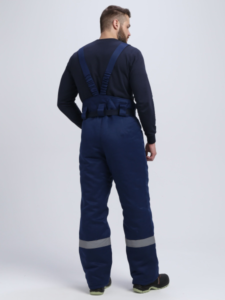 Костюм Т-УЛЬТРА СОП зимний с БР (т.синий/лимонный)