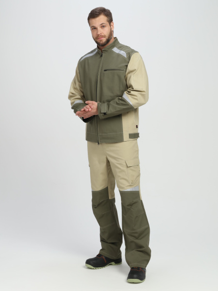 Куртка ЧЕЛСИ CH (хаки/бежевый)