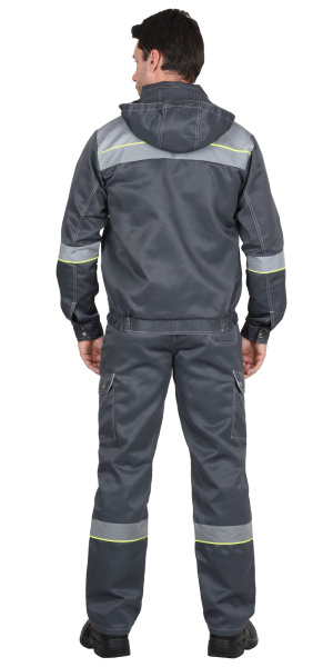 Костюм СИРИУС-ТИТАН с ПК (серый/св.серый)