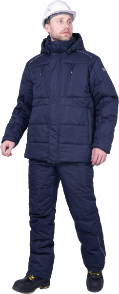 Куртка ФЬЮЖЕН зимняя (т.синий)