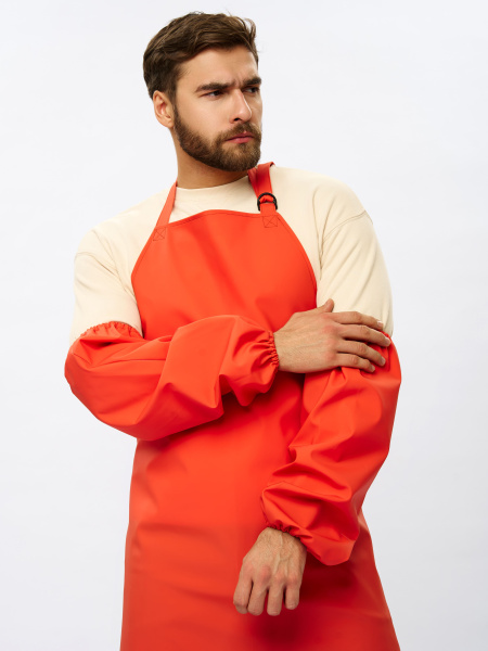 Нарукавники PROFLINE SPECIALIST влагозащитные ПВХ 550 (оранжевый)